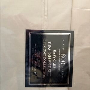 Luxury 800 Thread Count King Sheet Set